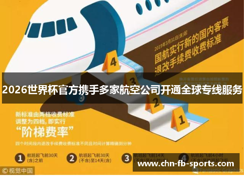 2026世界杯官方携手多家航空公司开通全球专线服务